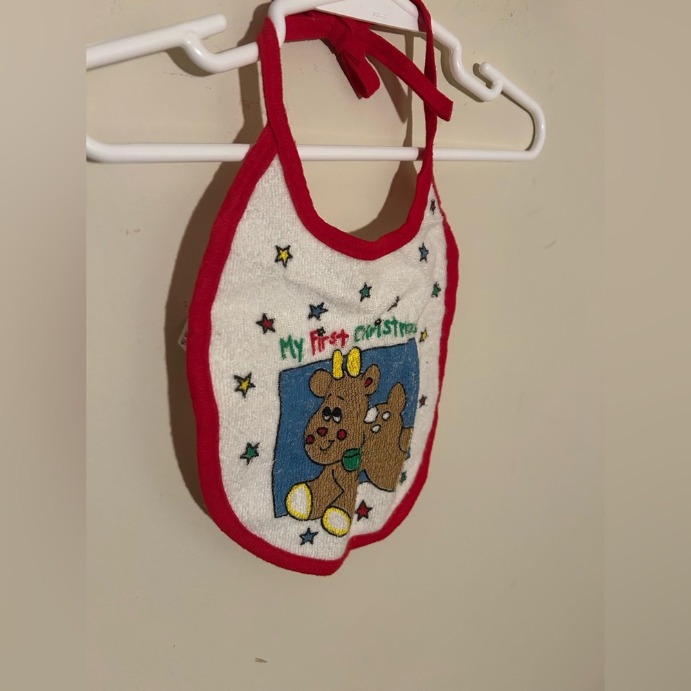 Vintage My First Christmas Reindeer Bob